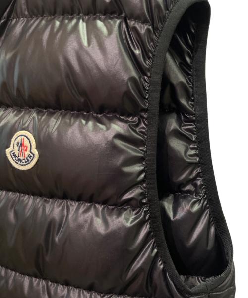MONCLER（モンクレール）MONCLER (モンクレール) AUBE/ダウンベスト ブラック サイズ:1の古着・服飾アイテム