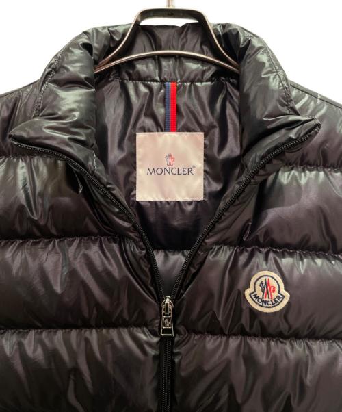 MONCLER（モンクレール）MONCLER (モンクレール) AUBE/ダウンベスト ブラック サイズ:1の古着・服飾アイテム