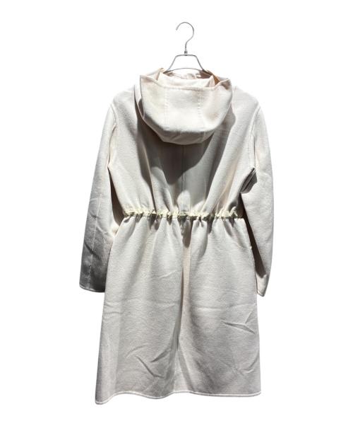 HERMES（エルメス）HERMES (エルメス) カシミヤフーデッドコート ベージュ サイズ:34の古着・服飾アイテム