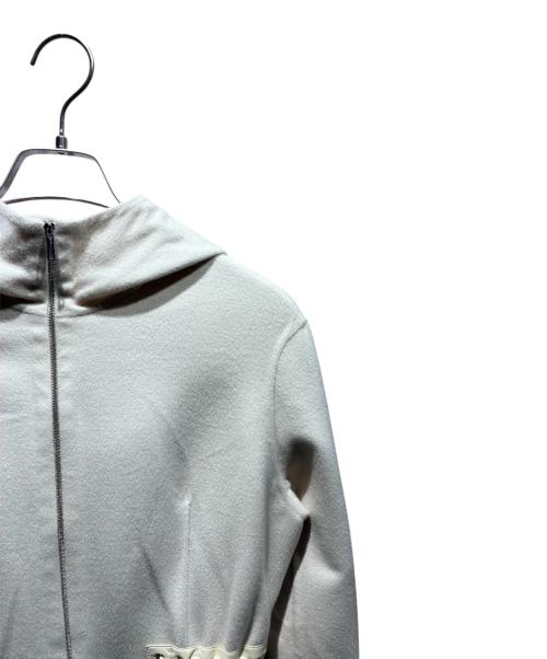 HERMES（エルメス）HERMES (エルメス) カシミヤフーデッドコート ベージュ サイズ:34の古着・服飾アイテム