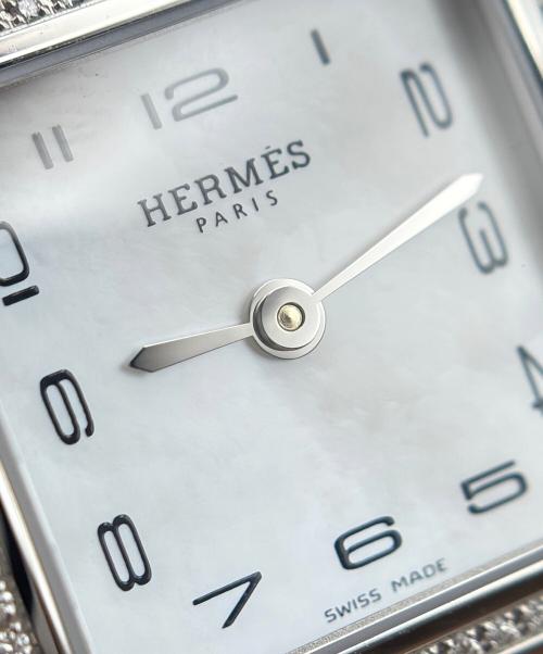 HERMES（エルメス）HERMES (エルメス) H Watch Hウォッチ HH1.235 21mm 白文字盤   サイズ:21/14cmの古着・服飾アイテム