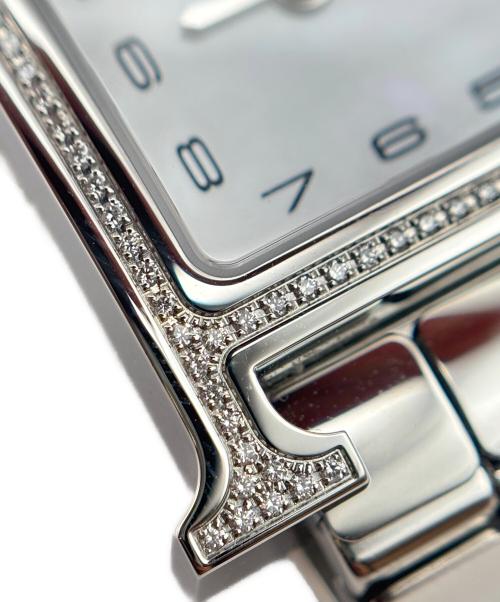 HERMES（エルメス）HERMES (エルメス) H Watch Hウォッチ HH1.235 21mm 白文字盤   サイズ:21/14cmの古着・服飾アイテム