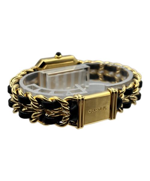 CHANEL（シャネル）CHANEL (シャネル) プルミエールSS/黒文字盤/PREMIERE 黒文字盤 サイズ:20mm/SSの古着・服飾アイテム