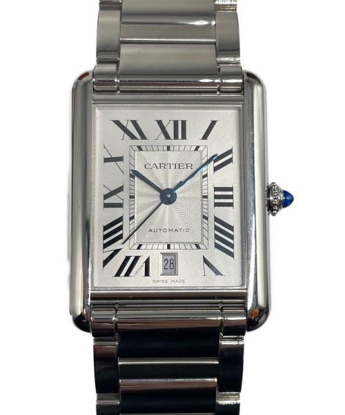 Cartier（カルティエ）Cartier (カルティエ) Tank Must watch タンク マスト ウォッチ Ref.WSTA0053 シルバー文字盤 サイズ:XLの古着・服飾アイテム