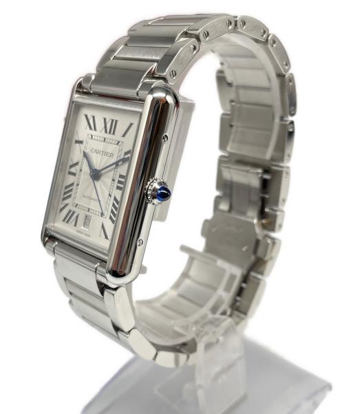 Cartier（カルティエ）Cartier (カルティエ) Tank Must watch タンク マスト ウォッチ Ref.WSTA0053 シルバー文字盤 サイズ:XLの古着・服飾アイテム