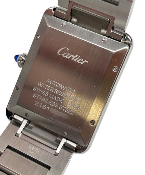 Cartier（カルティエ）Cartier (カルティエ) Tank Must watch タンク マスト ウォッチ Ref.WSTA0053 シルバー文字盤 サイズ:XLの古着・服飾アイテム