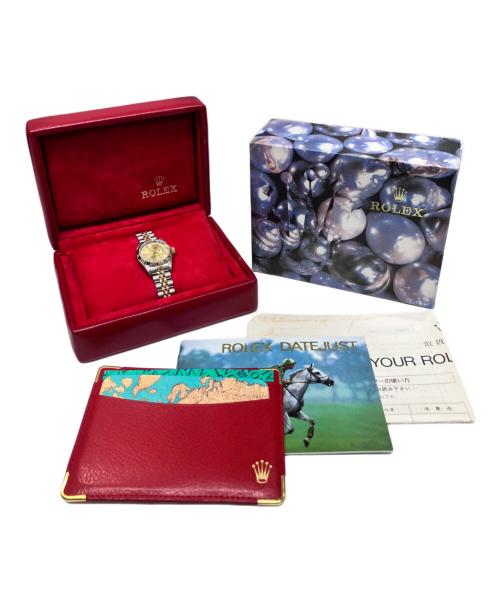 ROLEX（ロレックス）ROLEX 10Pダイヤ デイトジャスト 26 / Datejust 26 / S番 / Ref.69173G / シャンパンゴールド文字盤 / ドレスウォッチ / クラシックウォッチ / ヴィンテージウォッチ サイズ:26mmの古着・服飾アイテム