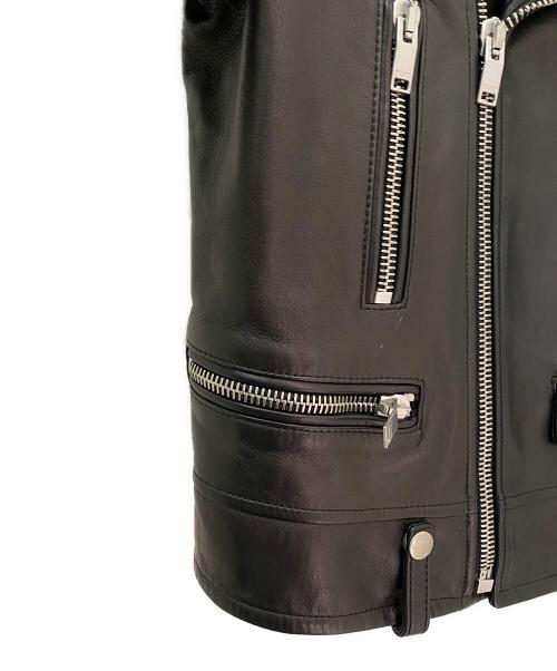 Saint Laurent Paris（サンローランパリ）Saint Laurent Paris (サンローランパリ) ライダースジャケット ブラック サイズ:38の古着・服飾アイテム