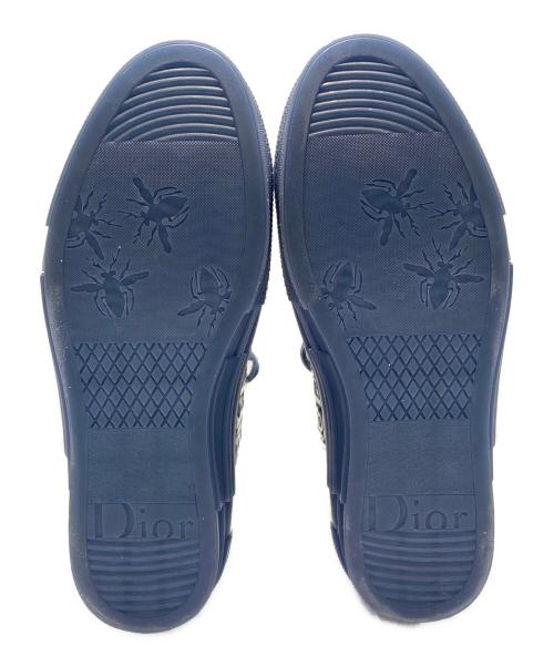 Dior（ディオール）Dior (ディオール) オブリークハイカットスニーカー ネイビー サイズ:40の古着・服飾アイテム