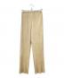 PLEATS PLEASE（プリーツプリーズ）の古着「プリーツパンツ」｜ベージュ