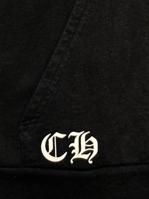 CHROME HEARTS（クロムハーツ）CHROME HEARTS (クロムハーツ) スタープリントジップパーカー ブラック サイズ:XSの古着・服飾アイテム