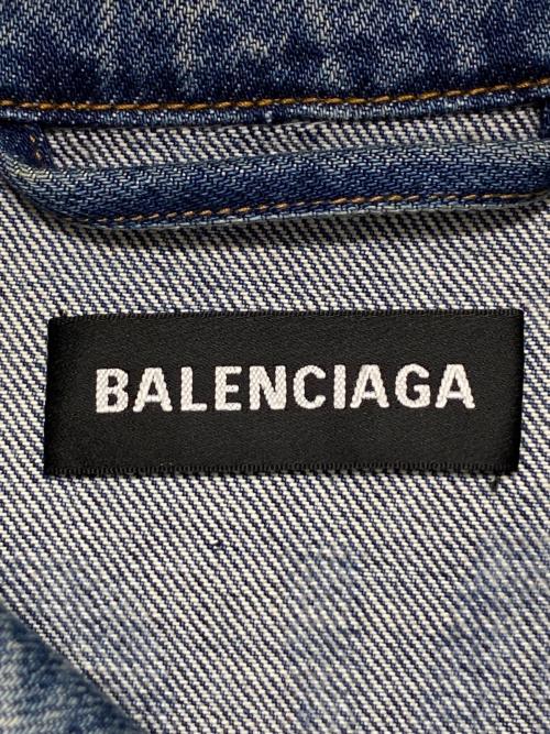BALENCIAGA（バレンシアガ）BALENCIAGA (バレンシアガ) バックロゴデニムジャケット サイズ:44の古着・服飾アイテム