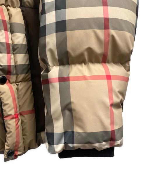 BURBERRY（バーバリー）BURBERRY (バーバリー) ノバチェックダウンジャケット ベージュ サイズ:Lの古着・服飾アイテム