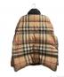 BURBERRY (バーバリー) ノバチェックダウンジャケット ベージュ サイズ:L：120000円