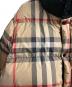 中古・古着 BURBERRY (バーバリー) ノバチェックダウンジャケット ベージュ サイズ:L：120000円