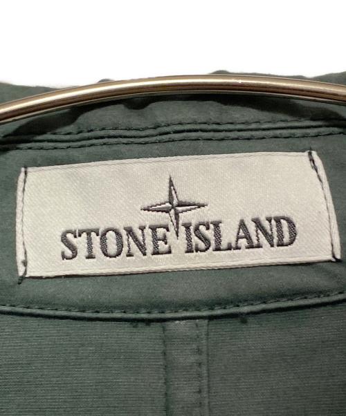 STONE ISLAND（ストーンアイランド）STONE ISLAND (ストーンアイランド) シャツジャケット グリーン サイズ:Lの古着・服飾アイテム