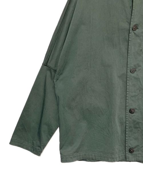 STONE ISLAND（ストーンアイランド）STONE ISLAND (ストーンアイランド) シャツジャケット グリーン サイズ:Lの古着・服飾アイテム