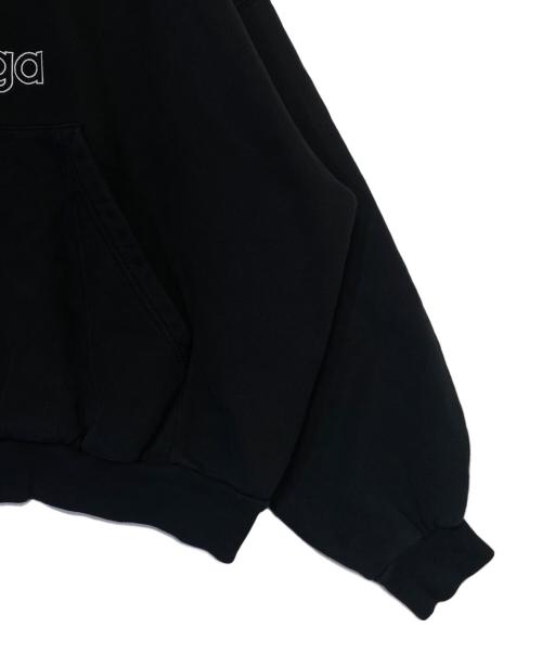 BALENCIAGA（バレンシアガ）BALENCIAGA (バレンシアガ) adidas (アディダス) ロゴパーカー ブラック サイズ:2の古着・服飾アイテム