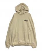 BALENCIAGAバレンシアガ）の古着「キャンペーンロゴパーカー」｜ベージュ