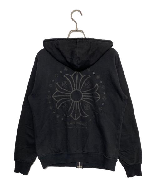 CHROME HEARTS（クロムハーツ）CHROME HEARTS (クロムハーツ) CHプラスダガージップパーカー ブラック サイズ:Sの古着・服飾アイテム