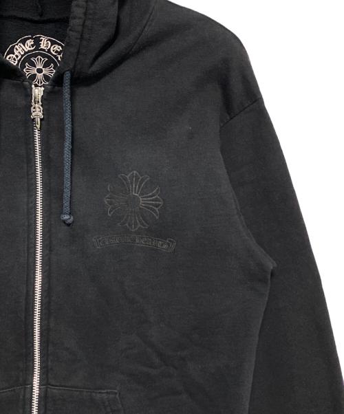 CHROME HEARTS（クロムハーツ）CHROME HEARTS (クロムハーツ) CHプラスダガージップパーカー ブラック サイズ:Sの古着・服飾アイテム