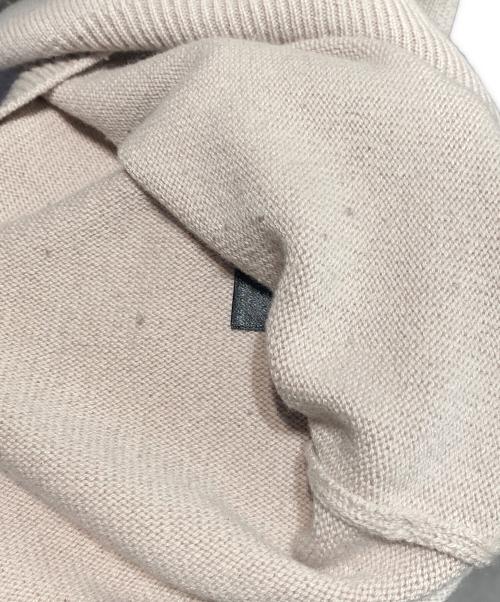 BALENCIAGA（バレンシアガ）BALENCIAGA (バレンシアガ) バックロゴカシミヤニット ベージュ サイズ:XSの古着・服飾アイテム