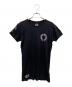 CHROME HEARTS（クロムハーツ）の古着「ホースシュースクロールラベルTシャツ」｜ブラック