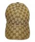 GUCCI (グッチ) GGキャンバスキャップ ベージュ サイズ:L：40000円
