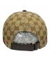 中古・古着 GUCCI (グッチ) GGキャンバスキャップ ベージュ サイズ:L：40000円