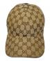 GUCCI (グッチ) GGキャンバスキャップ ベージュ サイズ:L：40000円