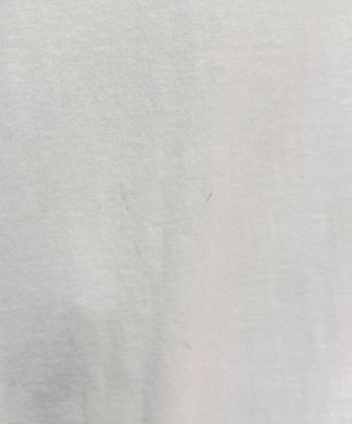 MIU MIU（ミュウミュウ）MIU MIU (ミュウミュウ) 刺繍入りジャージーTシャツ ホワイト サイズ:Mの古着・服飾アイテム