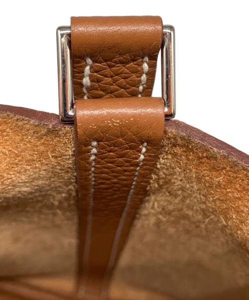 HERMES（エルメス）HERMES (エルメス) ピコタン ロック PM/シルバー金具/トリヨンクレマンス/ゴールド/U刻印 ゴールド サイズ:ＰＭの古着・服飾アイテム