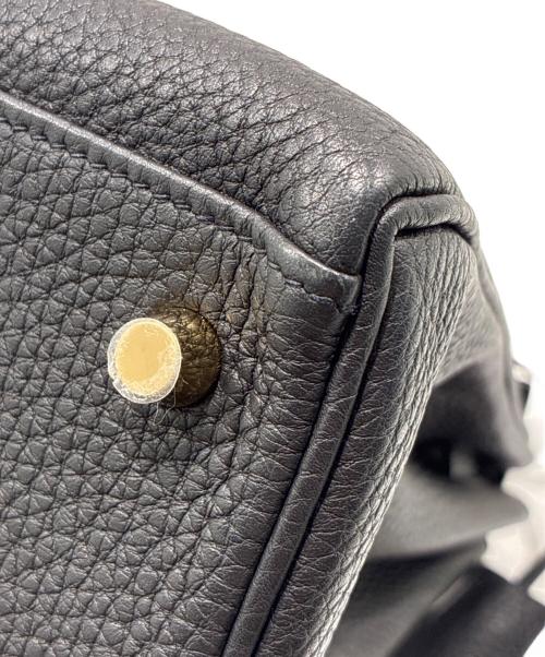 HERMES（エルメス）HERMES (エルメス) ケリー28/内縫い/ゴールド金具/トゴ/ブラック/Y刻印 ブラック サイズ:28の古着・服飾アイテム