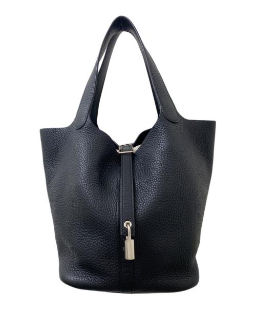 HERMES（エルメス）HERMES (エルメス) ピコタンロックMM ブラック サイズ:MMの古着・服飾アイテム