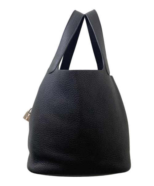 HERMES（エルメス）HERMES (エルメス) ピコタンロックMM ブラック サイズ:MMの古着・服飾アイテム