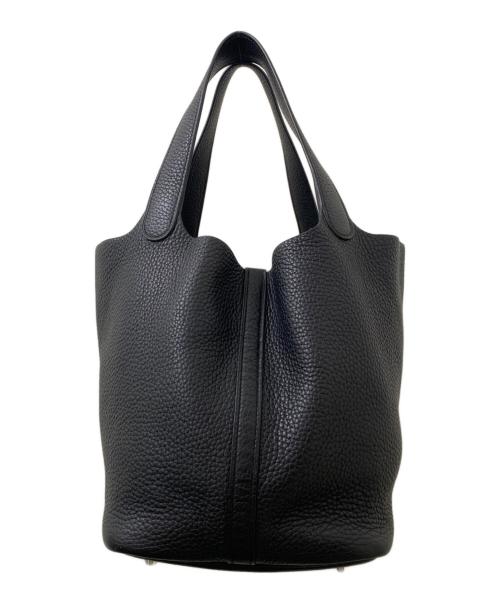 HERMES（エルメス）HERMES (エルメス) ピコタンロックMM ブラック サイズ:MMの古着・服飾アイテム
