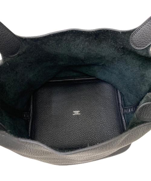 HERMES（エルメス）HERMES (エルメス) ピコタンロックMM ブラック サイズ:MMの古着・服飾アイテム