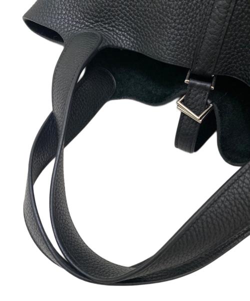 HERMES（エルメス）HERMES (エルメス) ピコタンロックMM ブラック サイズ:MMの古着・服飾アイテム