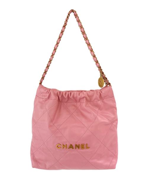 CHANEL（シャネル）CHANEL (シャネル) CHANEL22 ピンク サイズ:スモールの古着・服飾アイテム