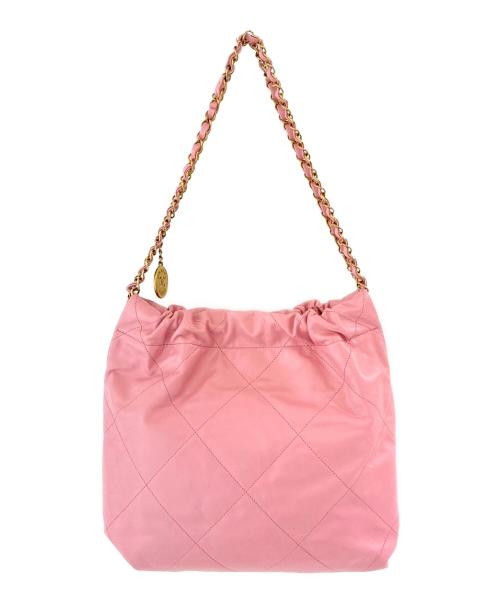 CHANEL（シャネル）CHANEL (シャネル) CHANEL22 ピンク サイズ:スモールの古着・服飾アイテム