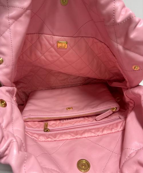 CHANEL（シャネル）CHANEL (シャネル) CHANEL22 ピンク サイズ:スモールの古着・服飾アイテム