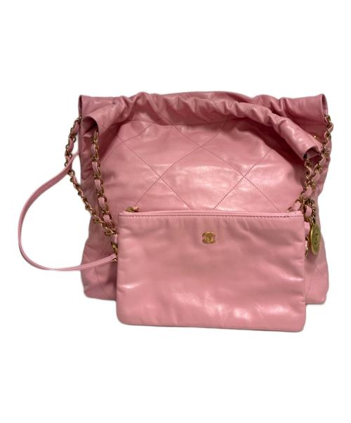 CHANEL（シャネル）CHANEL (シャネル) CHANEL22 ピンク サイズ:スモールの古着・服飾アイテム