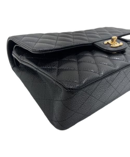 CHANEL（シャネル）CHANEL (シャネル) マトラッセ 25 / Wフラップチェーンショルダーバッグ ブラック サイズ:25の古着・服飾アイテム