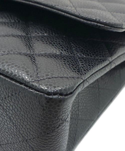 CHANEL（シャネル）CHANEL (シャネル) マトラッセ 25 / Wフラップチェーンショルダーバッグ ブラック サイズ:25の古着・服飾アイテム