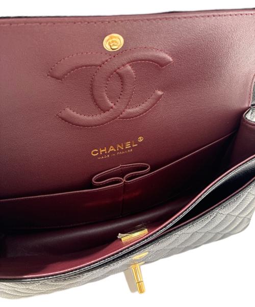 CHANEL（シャネル）CHANEL (シャネル) マトラッセ 25 / Wフラップチェーンショルダーバッグ ブラック サイズ:25の古着・服飾アイテム