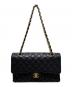 CHANEL (シャネル) マトラッセ 25 / Wフラップチェーンショルダーバッグ ブラック サイズ:25：1200000円