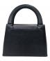 CHANEL (シャネル) ココマークターンロックハンドバッグ ブラック：750000円