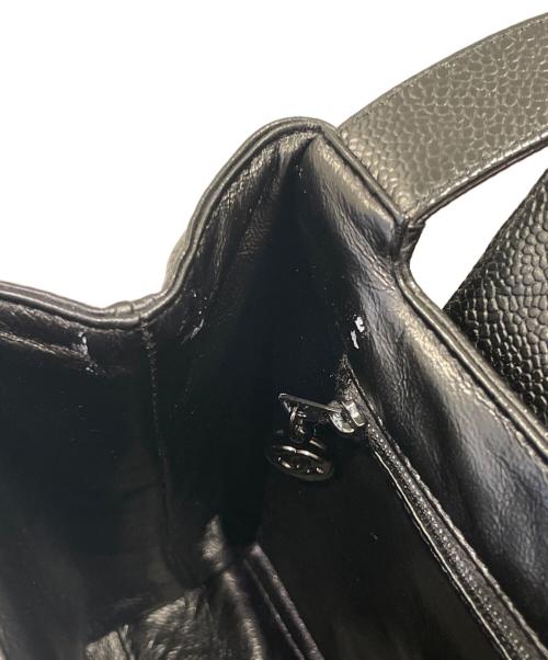 CHANEL（シャネル）CHANEL (シャネル) ココマークターンロックハンドバッグ ブラックの古着・服飾アイテム