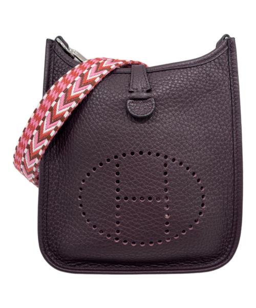 HERMES（エルメス）HERMES (エルメス) エブリンTPM/シルバー金具/トリヨンクレマンス ルージュセリエの古着・服飾アイテム