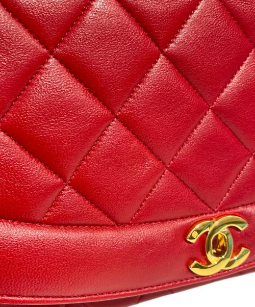 CHANEL（シャネル）CHANEL (シャネル) ダイアナ/チェーンショルダーバッグ レッドの古着・服飾アイテム
